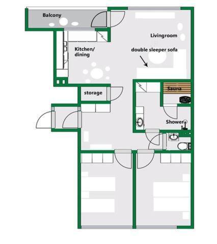 Apartment Rovakatu D28 Рованиеми Екстериор снимка